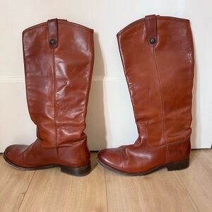 Frye Melissa Classic Leather Riding Boots